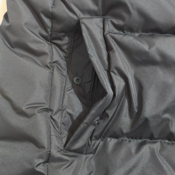 The North Face Black Long Hooded Down Jacket - Picture 7 of 11